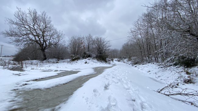 İstanbul'da kent merkezinde kar yağışı başladı